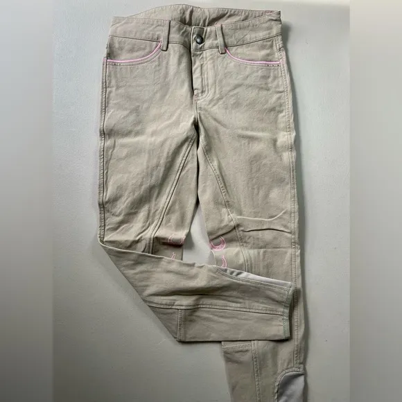 Girls lucky breech knee patch