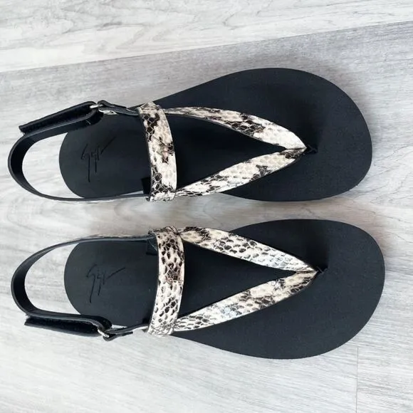 Giuseppe Zanotti Snake Sandals