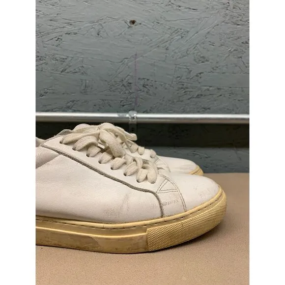Givenchy Urban‎ Street Sneakers White Leather Low-Top Size 36 Made in Italy