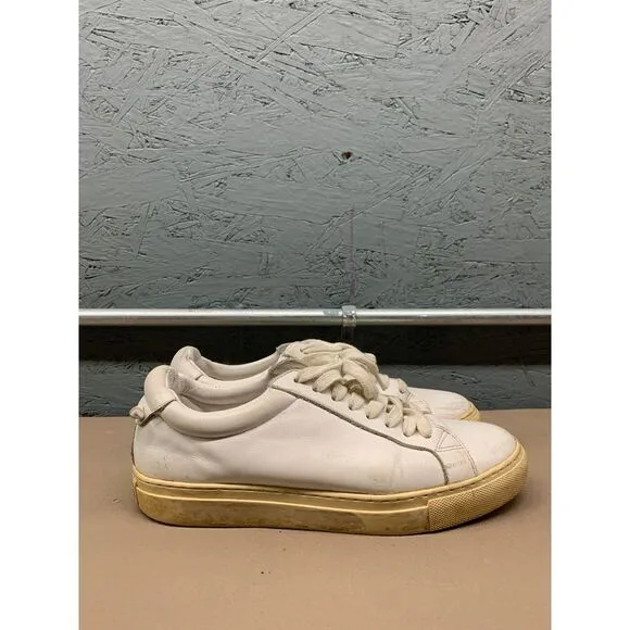 Givenchy Urban‎ Street Sneakers White Leather Low-Top Size 36 Made in Italy