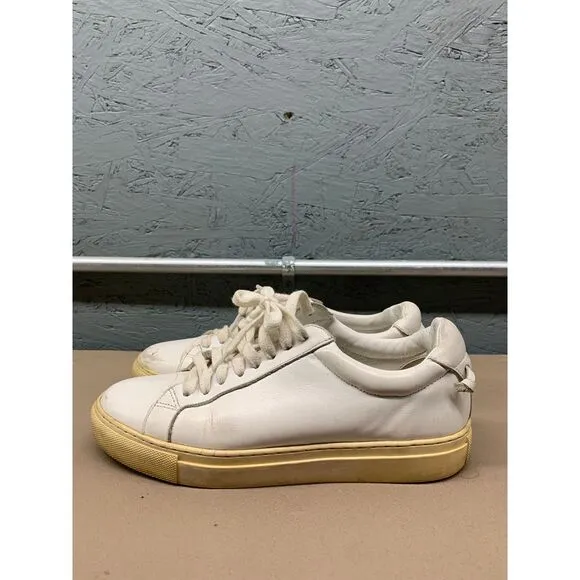 Givenchy Urban‎ Street Sneakers White Leather Low-Top Size 36 Made in Italy