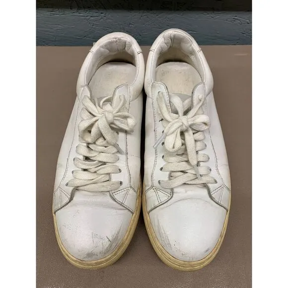 Givenchy Urban‎ Street Sneakers White Leather Low-Top Size 36 Made in Italy