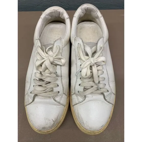 Givenchy Urban‎ Street Sneakers White Leather Low-Top Size 36 Made in Italy