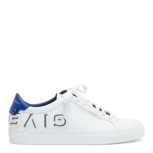 GIVENCHY Urban Street white and blue reverse sneakers