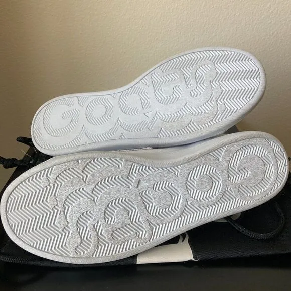 Goats Men's Velcro Canvas Sneakers White NWT size 9.5