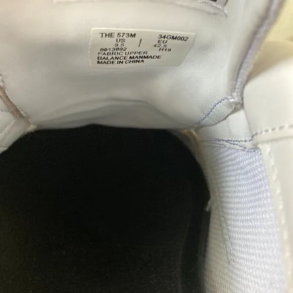 Goats Men's Velcro Canvas Sneakers White NWT size 9.5