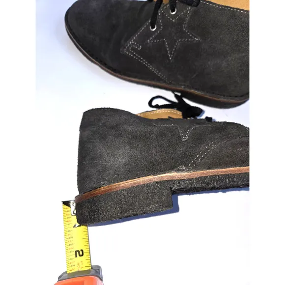 Golden Goose City Desert Boots Chocolate Brown Suede Womens size EU38