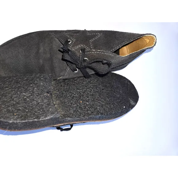 Golden Goose City Desert Boots Chocolate Brown Suede Womens size EU38