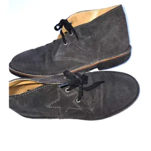 Golden Goose City Desert Boots Chocolate Brown Suede Womens size EU38