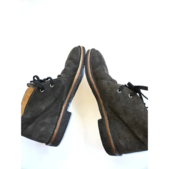 Golden Goose City Desert Boots Chocolate Brown Suede Womens size EU38