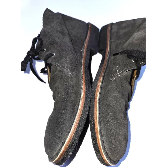 Golden Goose City Desert Boots Chocolate Brown Suede Womens size EU38
