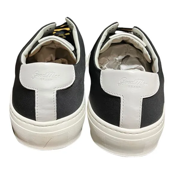 Good Man Brand Legacy Lo Top Black Nylon Canvas Sneakers Lace Up Men's Size 12