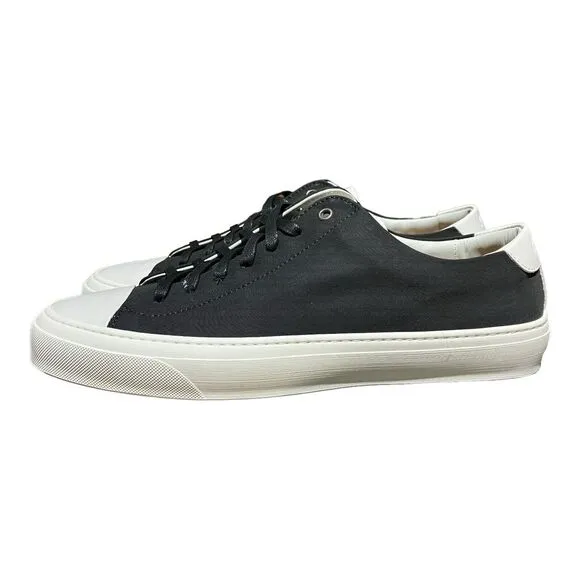Good Man Brand Legacy Lo Top Black Nylon Canvas Sneakers Lace Up Men's Size 12