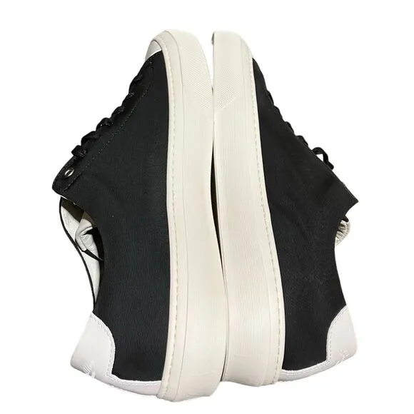 Good Man Brand Legacy Lo Top Black Nylon Canvas Sneakers Lace Up Men's Size 12