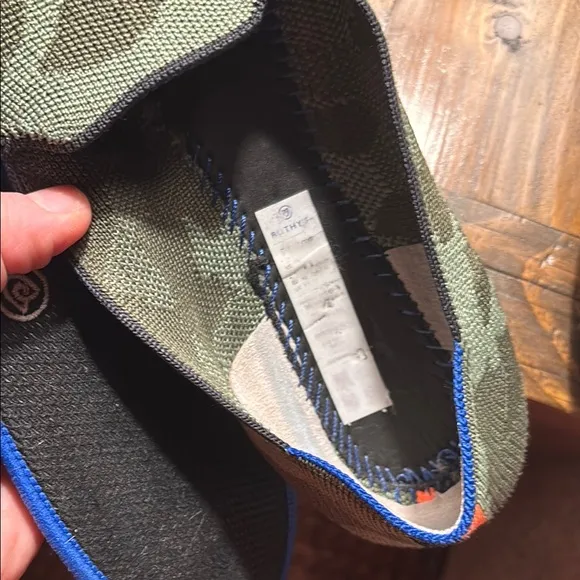 Green Camouflage Slip-On Loafers