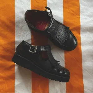 Grenson Ethel kiltie tassel oxford loafer sandals