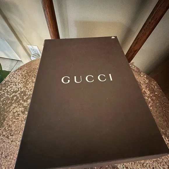Gucci Brown Strappy Sandals