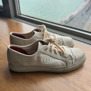 Gucci canvas sneakers