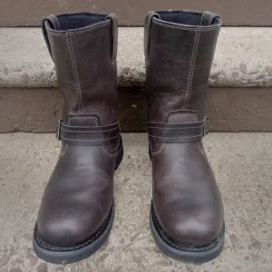 Harley-Davidson Brown Leather Riding Boots