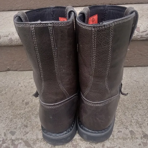 Harley-Davidson Brown Leather Riding Boots
