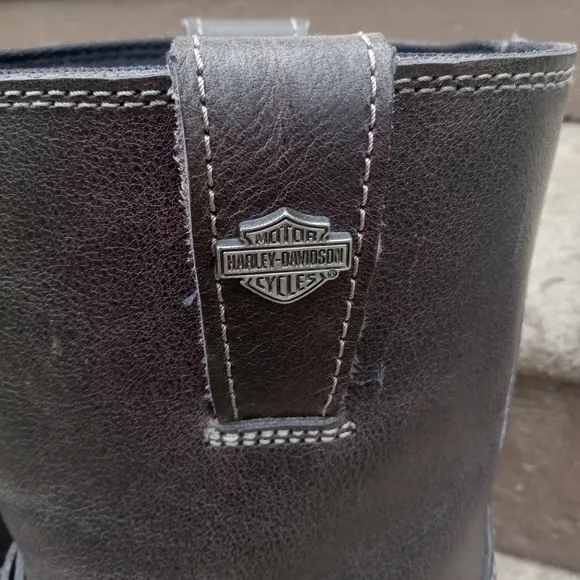 Harley-Davidson Brown Leather Riding Boots