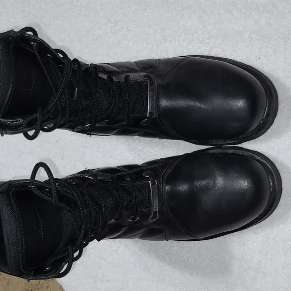 Harley Davidson FXRG Waterproof Motorcycle Leather Riding Boots Size 9.5 Men's