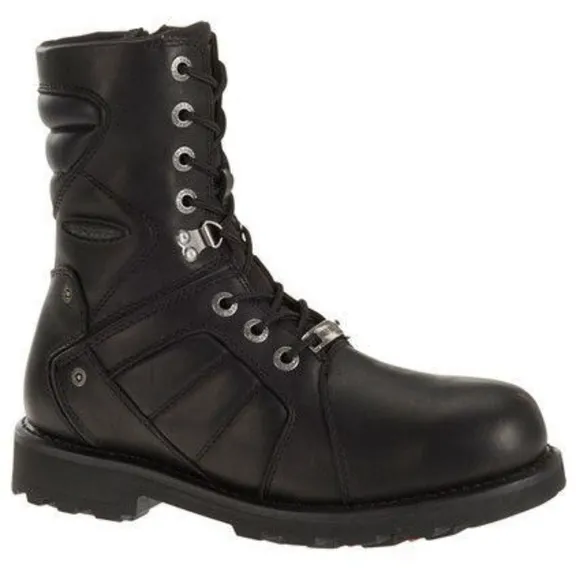 Harley Davidson FXRG Waterproof Motorcycle Leather Riding Boots Size 9.5 Men's
