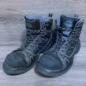 Harley Davidson HD Mens Motorcycle Riding Boots Black Steel Toe Size Size 8.5