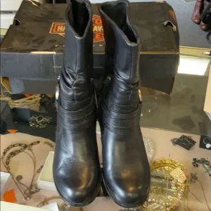 Harley Davidson leather riding Solstice 7 boots