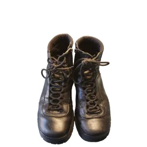 Harley-Davidson Men's Black Leather Zip Cycle Riding Boots Size 8.5