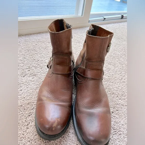 Harley Davidson men’s scout riding boots. Size 11.5, worm but in excellent shape