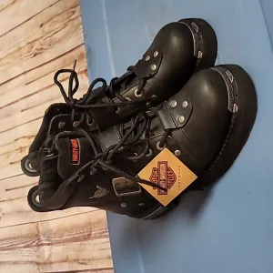 Harley davidson riding boots new with tags nwt men's sz 8