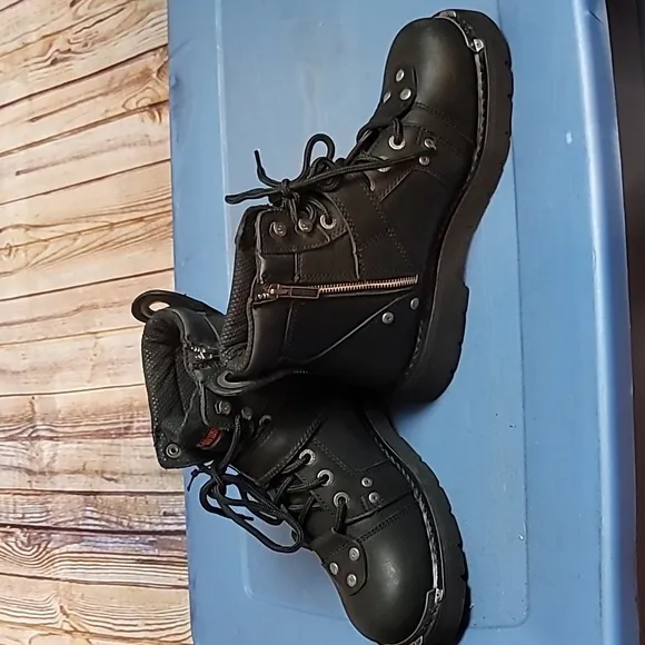 Harley davidson riding boots new with tags nwt men's sz 8