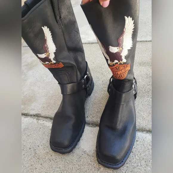 Harley Davidson riding boots