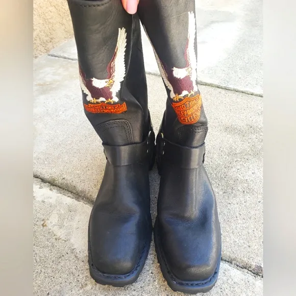 Harley Davidson riding boots