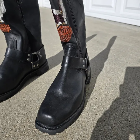 Harley Davidson riding boots