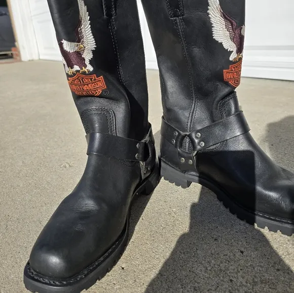 Harley Davidson riding boots