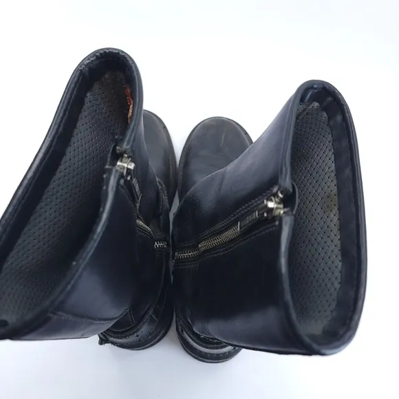 Harley Davidson stratus harness riding boots Mens Size 9 Black