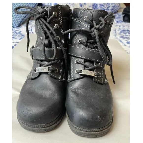 Harley Davidson | Women's Size 7 Tegan Lace up Riding Boots