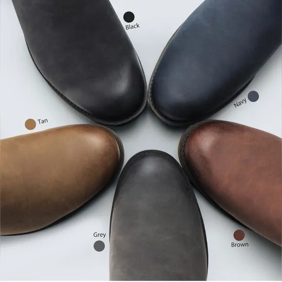 Hawkwell Men's Dress Casual Chelsea Boot Chukka Ankle Boots