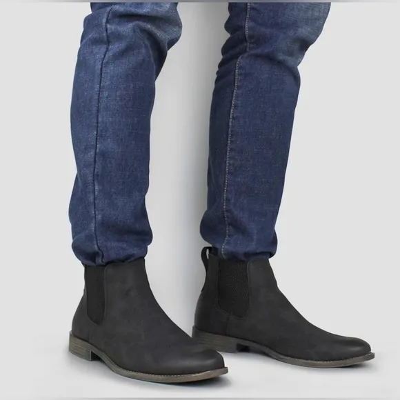 Hawkwell Men's Dress Casual Chelsea Boot Chukka Ankle Boots