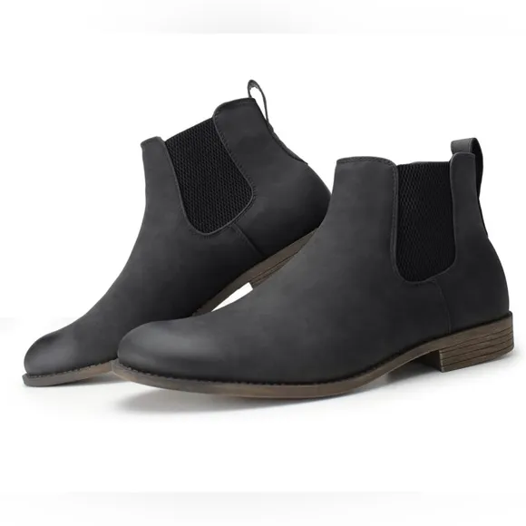 Hawkwell Men's Dress Casual Chelsea Boot Chukka Ankle Boots