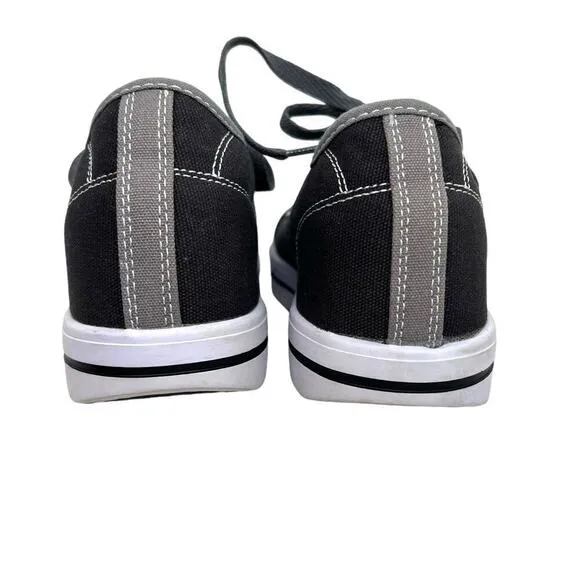 HEELEYS Wheeled Sneakers in Black canvas Gray TZzasrim Unisex Size 5 Big Kid