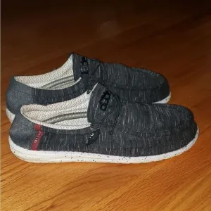Hey Dude Wally Stretch Fleece loafers