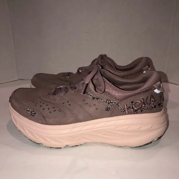 Hoka One One Vibrant Bloom Bondi L Exclusive Sneakers Shoes sz 10