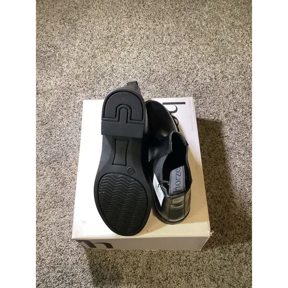 ❤️Horza Signature Padlock Jodhpur Women's Boots Black Slip-On Size 7.5 Casual