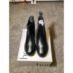 ❤️Horza Signature Padlock Jodhpur Women's Boots Black Slip-On Size 7.5 Casual