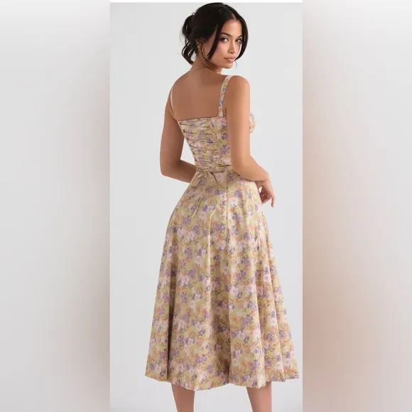 House of CB Carmen peony print. Xsmall with plus cup.