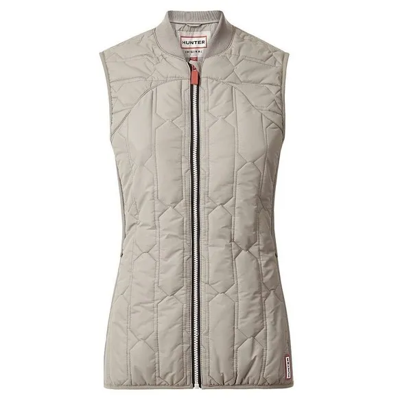 Hunter Boots Original Midlayer Gilet Vest M Medium Stone Primaloft