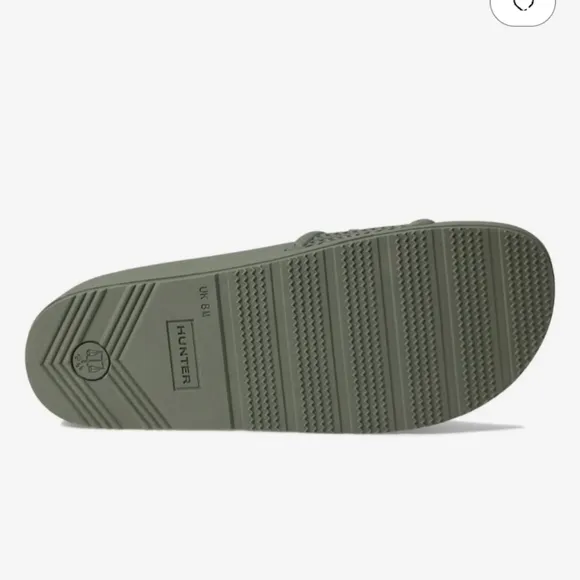 Hunter Men's Bloom Algae Foam Slide in Bracken Green